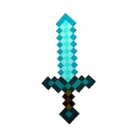 Picture of ThinkGeek Minecraft Toy Foam Diamond Sword