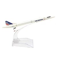 Picture of Youmei 16cm Conco France Alloy Model Aircraft, White