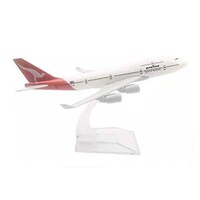Picture of Youmei Qantas B747 Alloy Model Metal Aircraft, White & Red