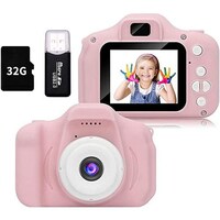Picture of AMERTEER Digital Camcorder Toy For Kids, Pink