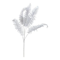 Picture of Yonkin Artificial Fern Leaves for Decoration, White