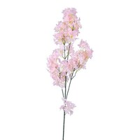 Picture of Yonkin Artificial Santan Flower for Home Decor, Light Pink