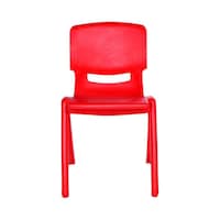 Picture of Children Plastic Chair for Kids, Red, 35cm Seating High, Model 7044, suitable for 4-12 years age