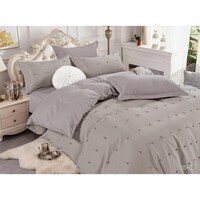 Picture of Fashion Collection King Size Cotton Bedding Set, Pack of 6pcs, FS04