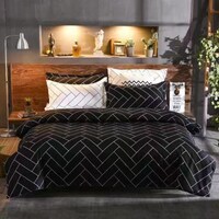 Picture of Fashion Collection King Size Cotton Bedding Set, Pack of 6pcs, FS15