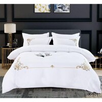 Picture of Fashion Collection King Size Embroidery Cotton Bedding Set, FS20