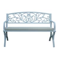 Picture of Oasis Casual Aluminium Bench, White