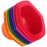 Picture of Hair Colouring Bowls, Multicolour, Set of 7 Pcs