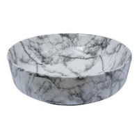 Picture of End Point Table Top Ceramic Wash Basin, White & Grey, EP194