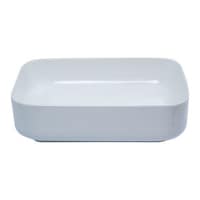 Picture of End Point Rectangle Table Top Ceramic Wash Basin, White, EP227