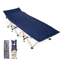 Picture of Dayong Portable Folding Camping Cot for Camp, Blue