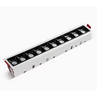 Picture of Embedded Grille Line Light LED Strip, 24W, 6500K, White