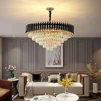 Picture of Latus Nordic Crystal Chandelier Light, 750x16mm