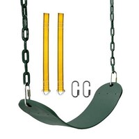Picture of Xiangyu Anti Rust Chain & Locking Buckles Swing Seat Support, 660lb - (68.9 & 23.6 Inch)