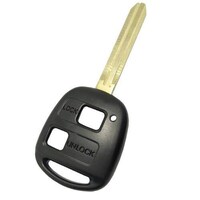 Picture of Rubik 2 Buttons Replacement Remote Key Shell Fob Case with Uncut Blade