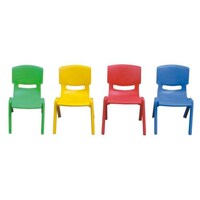 Picture of Scrupulously Designed Children Chair, 28cm seat high - set of 4 pcs
