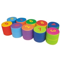 Picture of Round Soft Number Playing Chair Set For Kids