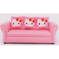 Picture of Hello Kitty Triple Couch For Kids, Pink