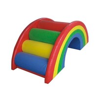 Picture of Galb Rainbow Bridge Tunnel And Climbing Indoor Soft Play Equipment For Kids 9043, size 180x80x70cm