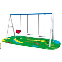 Picture of Outdoor Swing Set 3 Seaters, Baby Seat Optional, Size 300x150x250cm