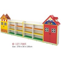 Picture of Cupboard Storage Playhouse Design for Kids 7005, size 370x30x130cm