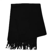 Picture of Areej Leaf Design Pashmina Scarfs For Womens, A7453 - Black