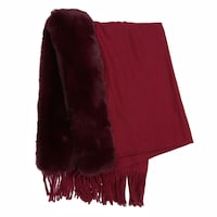 Picture of Areej Flur Design Pashmina Scarfs For Womens, A7507 - Vine Red