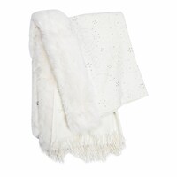 Picture of Areej Flur Design Pashmina Scarfs For Womens, A7519 - White
