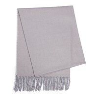Picture of Areej Plain Design Pashmina Scarfs For Womens, A7561 - Grey