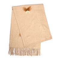 Picture of Butterfly Design Pashmina Scarfs For Womens, A8053 - Light Beige