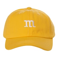 Picture of B&B Embroidered Alphabet M Cap for Kids, Yellow