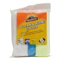 Picture of ArmorAll 3 Clean & Shine Clothes, Multicolor, EN76A