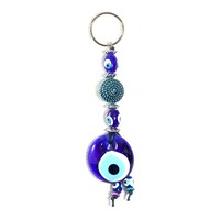 Picture of Al Bahr Evil Eye Beads Key Chain with Circular Shape