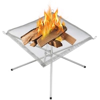 Picture of Stainless Steel Portable Outdoor Fire Pit, 22inch