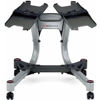 Picture of Skyland Unisex Adult Dumbbells Stand with Wheels, Silver, EM-9262