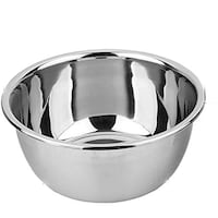 Picture of Lihan Heavy Duty Stainless Steel Salad Bowl, Silver, 2.5L 