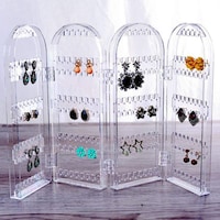 Picture of Foldable 4 Doors Acrylic Earrings Holder