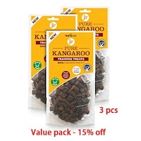 Picture of Pet Shop Jr Pure Kangaroo Training Treats for Dogs, 85 g, Pack of 3 pcs
