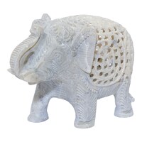 Picture of Ezdan Banarsi Marble Hand Crafted Elephant