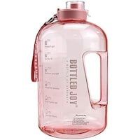 Picture of Baqalih Gais Bottled Water Bottle For Sports Camping, 1.5L - Pink