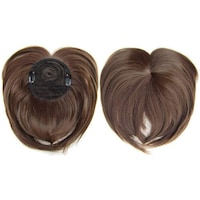 Picture of Bestwear01 Women Bangs Hair Clip, Brown