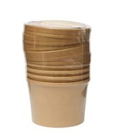 Picture of Seven Emirates Kraft Soup Cups With Lid, Pack Of 5Pcs