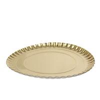 Picture of Seven Emirates Golden Round Paper Tray, Pack Of 5Pcs