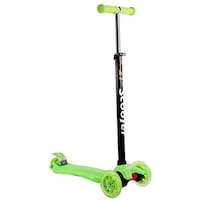 Picture of 21st Three Wheel Scooter for Kids, Green & Black