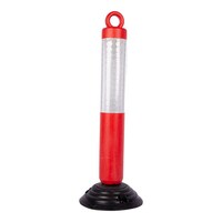 Picture of Middle East Removeable Traffic Post Cone, Red & Black, 75 cm