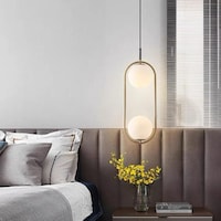 Picture of Danwish Modern Indoor Hanging Light, Matt Gold, 15 cm