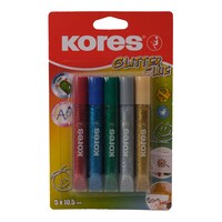 Picture of Kores Glitter Glue Pens, 5x10.5ml