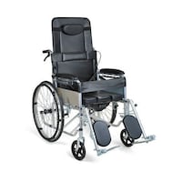Picture of Crony Foldable Hand Pushed Semi Lying Four-Brake Wheelchair, XT-D004