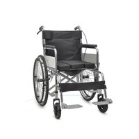 Picture of Crony Foldable Hand Pushed Toilet Convenient Four-Brake Wheelchair, XT-007