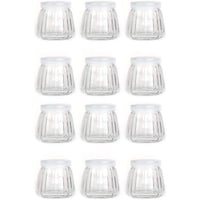 Picture of FUFU Glass Mini Pudding Jars Set, Set of 12pcs